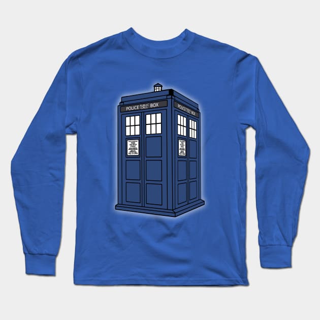 Tardis (Doctor Who) Long Sleeve T-Shirt by Yolanda84